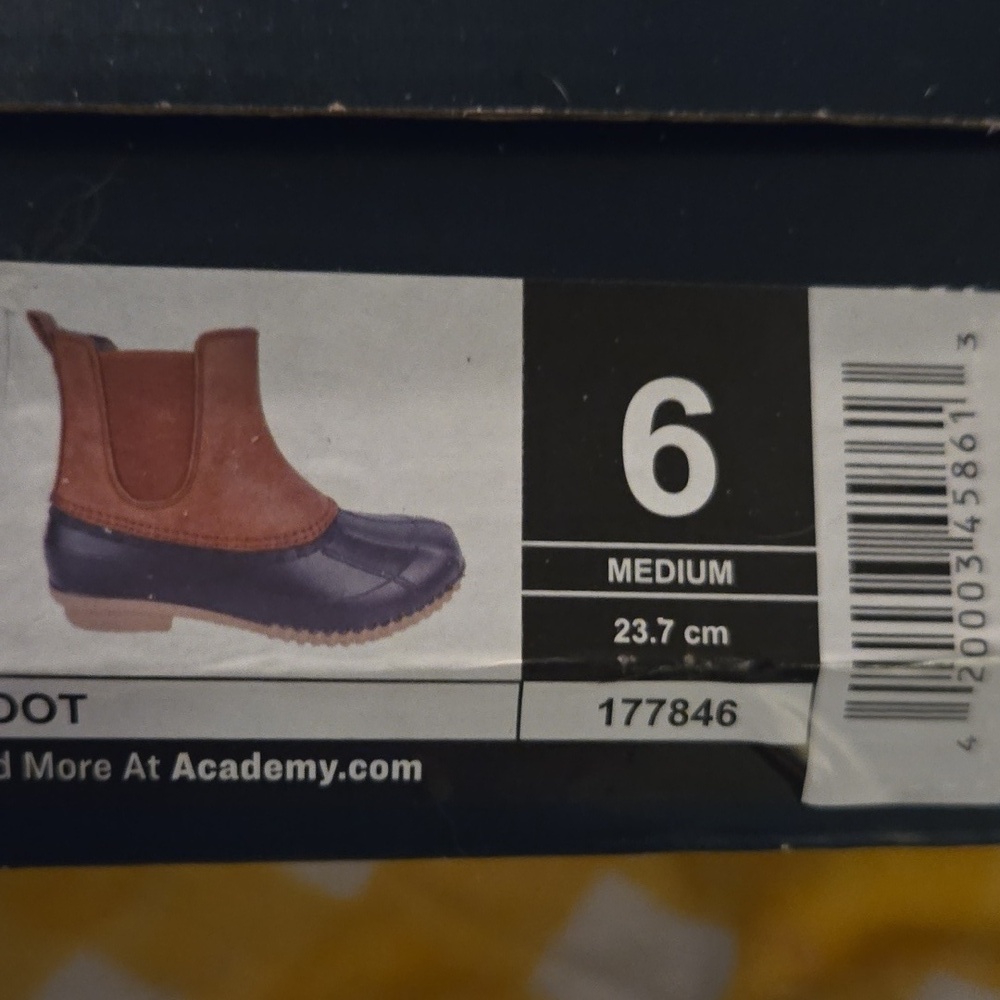 ❣️🦆MAGELLAN OUTDOORS🏔 WATERPROOF🌧 SLIP ON DUCK BOOTS SIZE 6 ❗️NWT❗️ - Picture 2 of 10